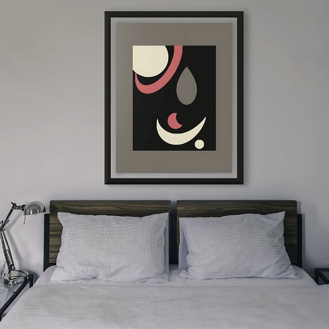 Poster Minimalismo Cósmico: Geometria Celestial (Criador carregado)