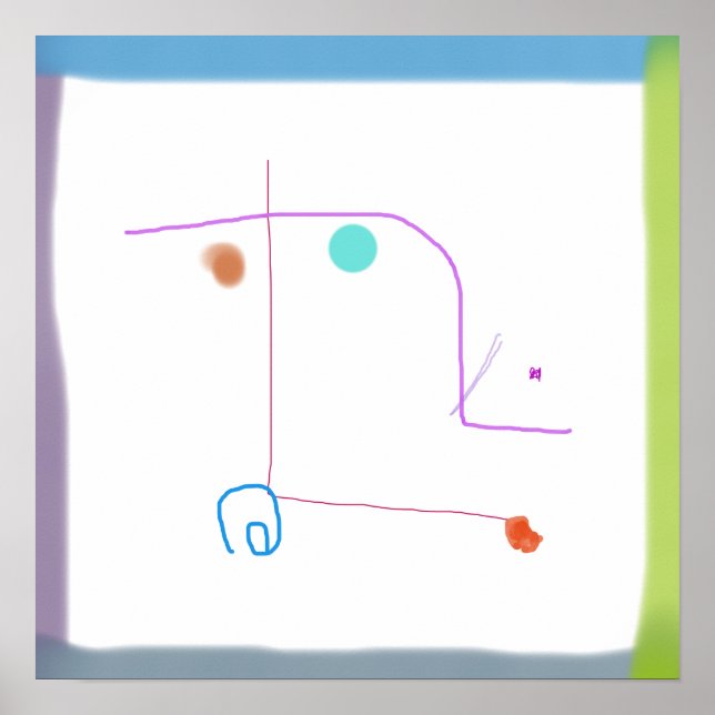 Poster Minimalismo simples (Frente)