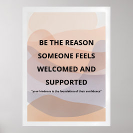 Poster Minimalist Motivational Wall Art Print/Inspiration