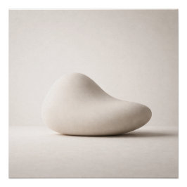 Pôster Minimalist Neutral Abstract Wall Art