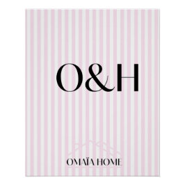 Pôster Minimalist O&H Wall Art