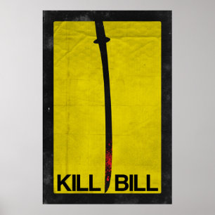 Poster minimalista do Bill matar