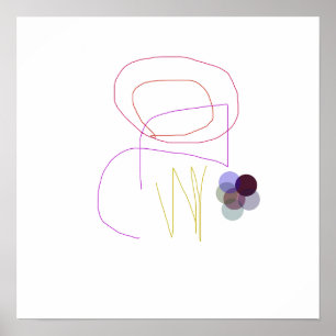 Poster Minimalista e geométrico