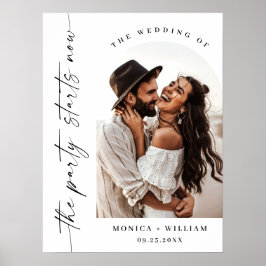 Poster Minimalista Elegante O Partido Começa Agora A Casa