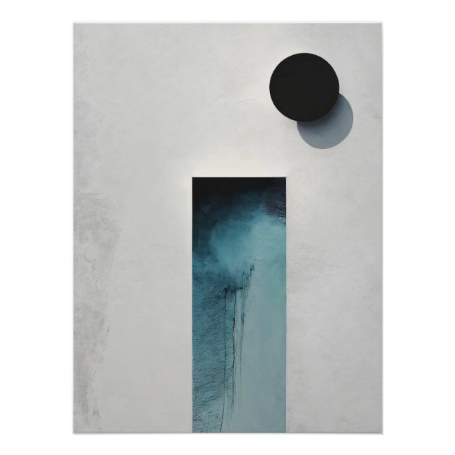 Pôster Minimalista Elegante sofisticado (Frente)