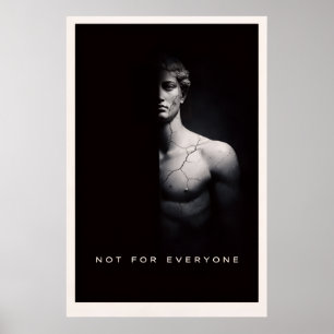 Poster Minimalista Subestimado – Poder Silencioso Motivac