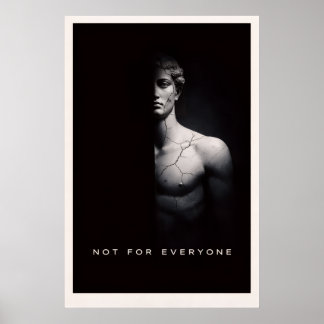 Poster Minimalista Subestimado – Poder Silencioso Motivac