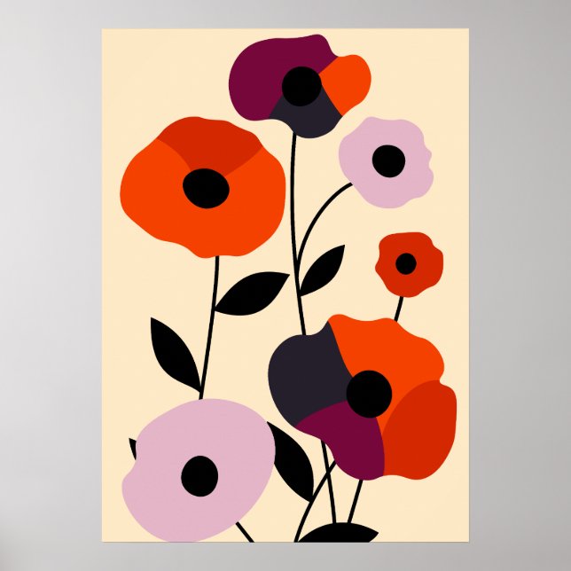 Poster Mínimo de Poppy Bloom (Frente)