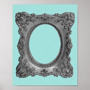 Poster Mínimo de quadro vitoriano