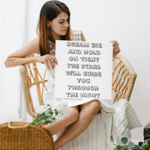 Poster Minipoema inspirador do sonho