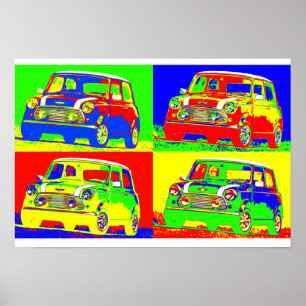 Poster Minis psicadélico