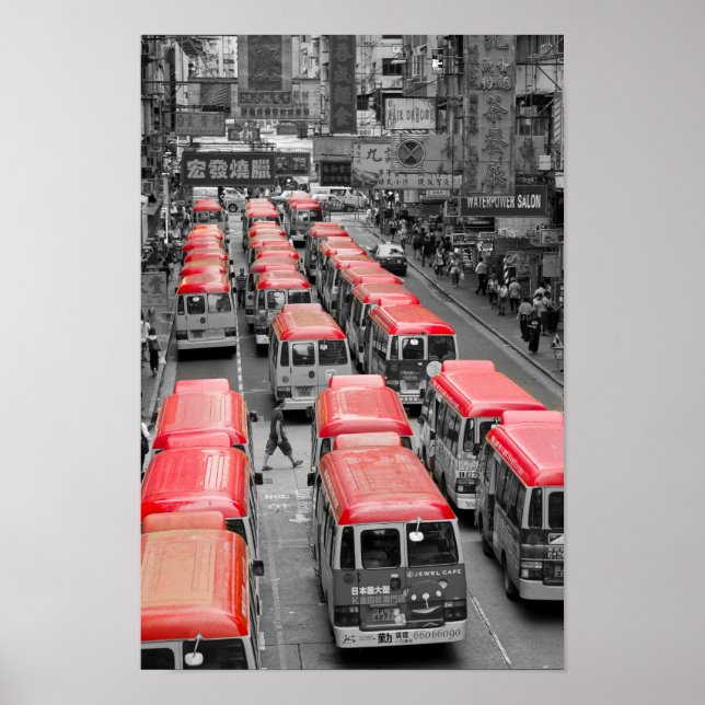 Poster Minivans de Hong Kong (Frente)
