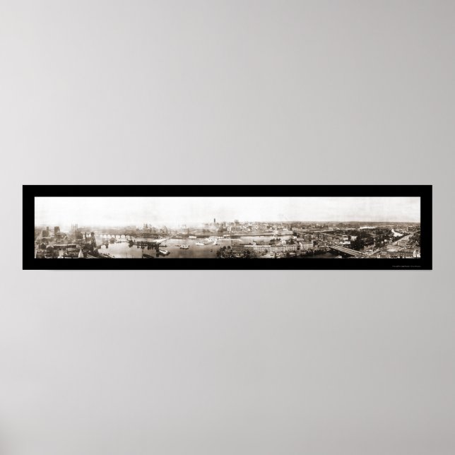 Pôster Minneapolis, Foto MN 1915 (Frente)