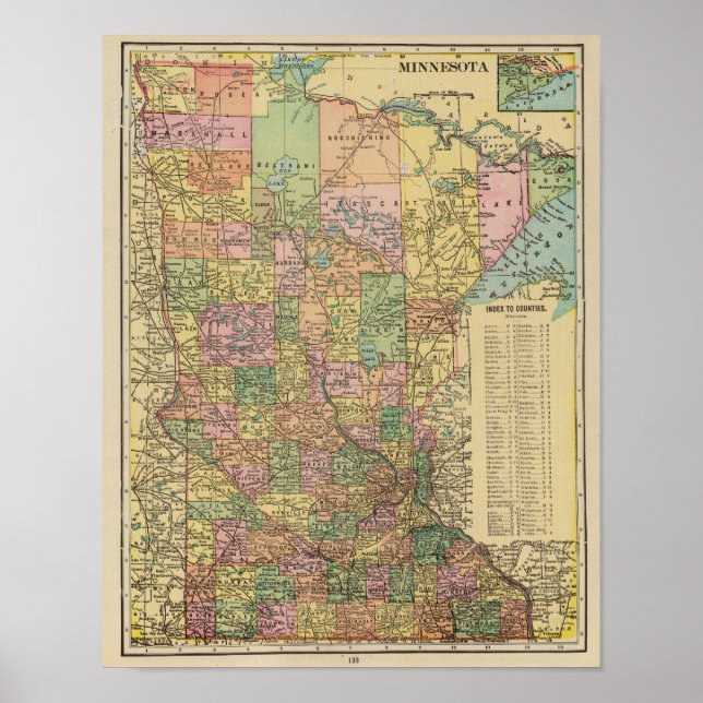 Poster Minnesota (Frente)