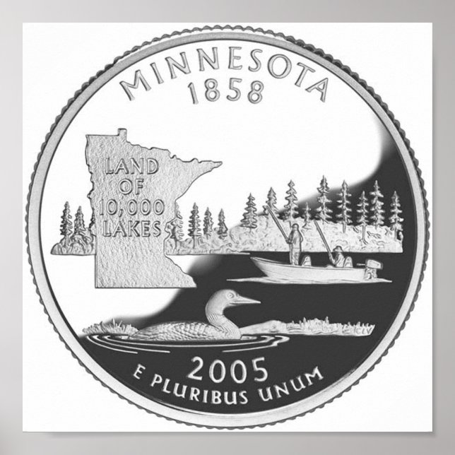 Pôster Minnesota (Frente)