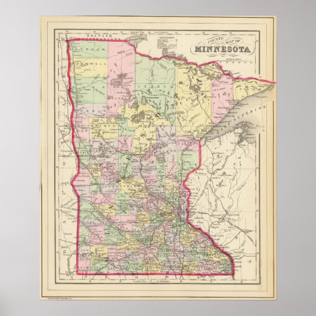 Poster Minnesota 8 (Frente)