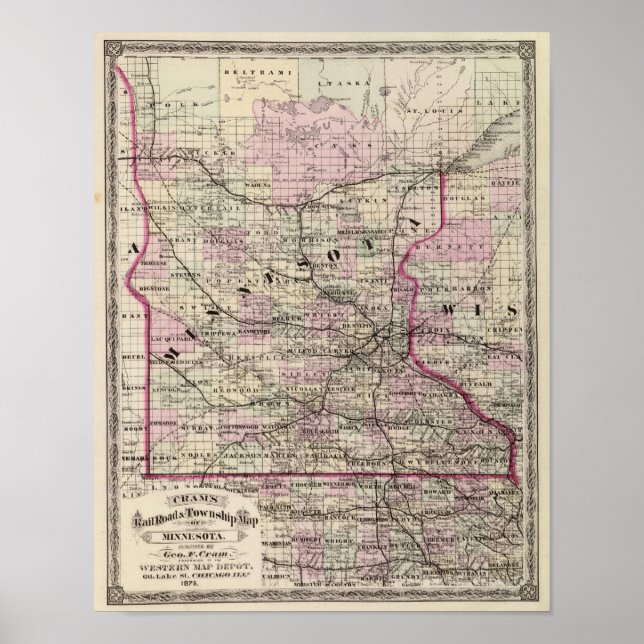 Pôster Minnesota 9 (Frente)