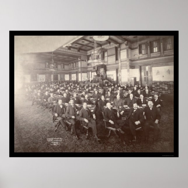 Pôster Minnesota House Reps Foto 1901 (Frente)