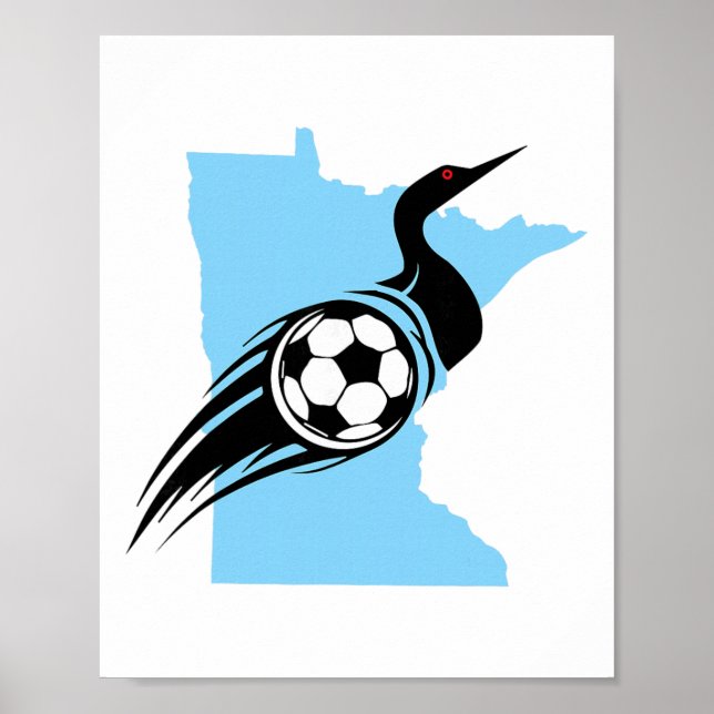 Poster Minnesota Soccer Loon  (Frente)