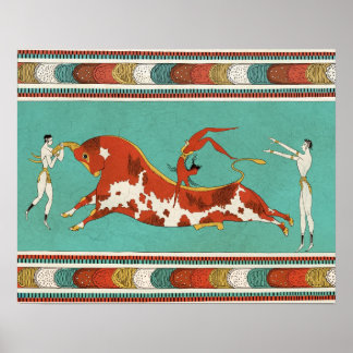 Pôster Minotauro, el toro de Creta