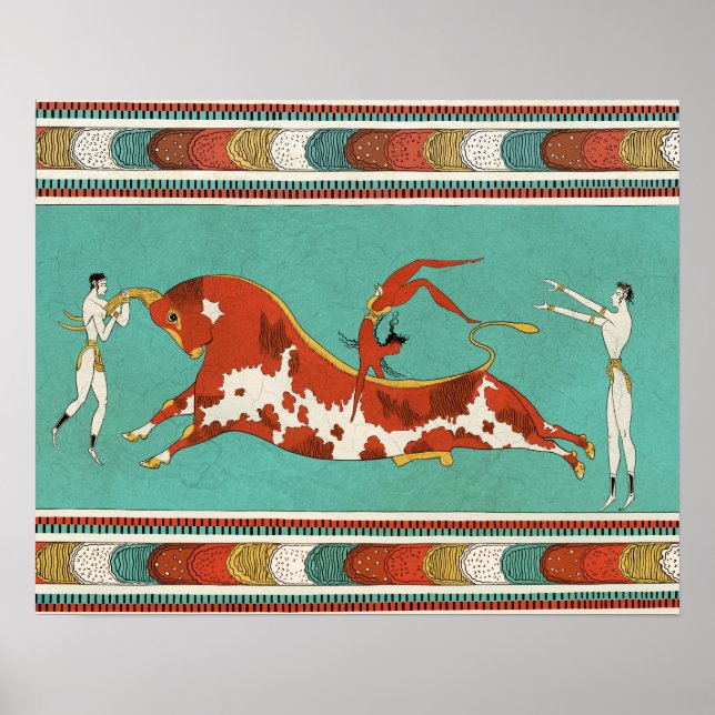 Pôster Minotauro, el toro de Creta (Frente)