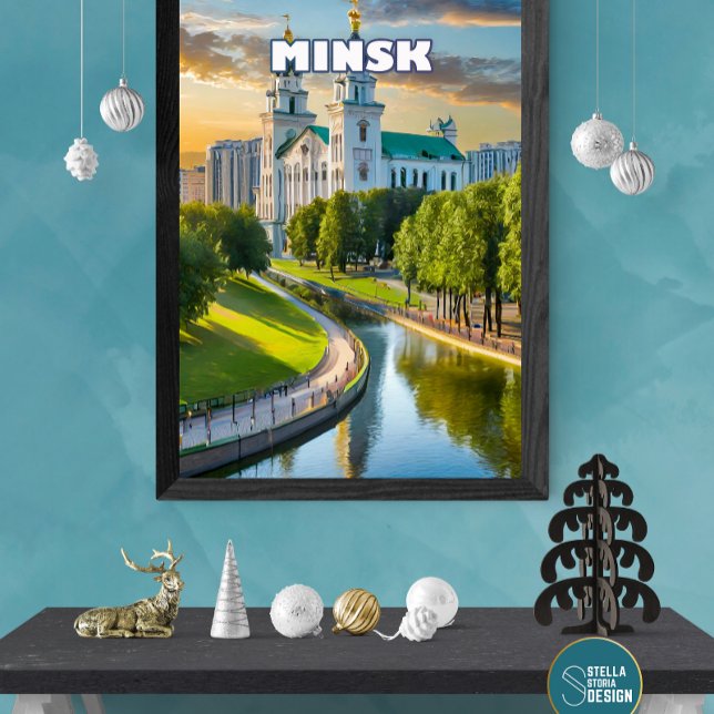 Pôster Minsk se dévoile, discrète et majestueuse (Criador carregado)