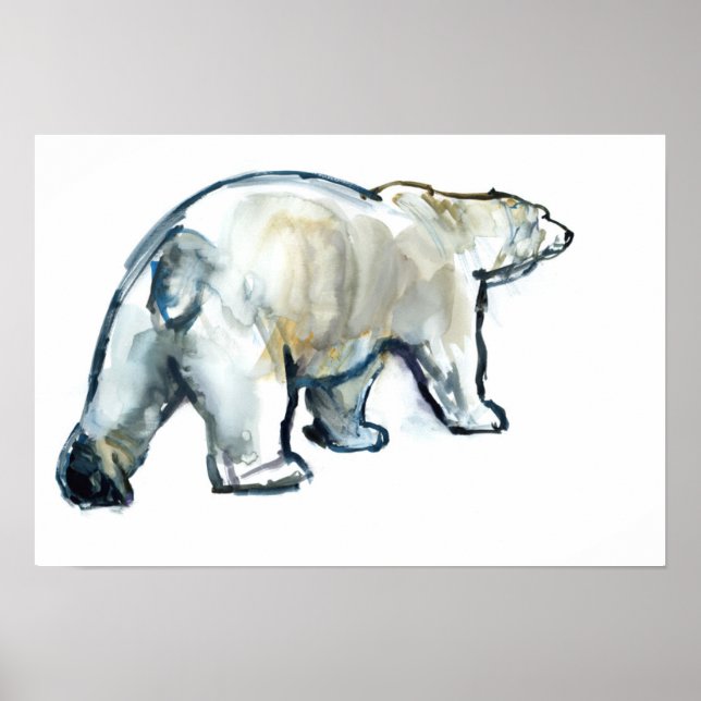 Pôster MInt do Glaciar (Frente)