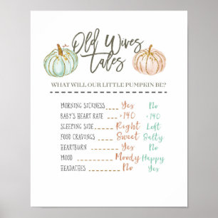 Poster Mint Pumpkin Velho Esposas Histórias Sexo Revelaçã