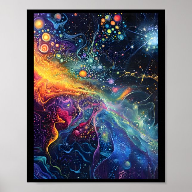 Poster Minúscula Spectrum Sticker (Frente)