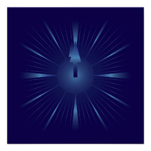 Pôster minuto de safira