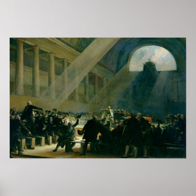 Pôster Mirabeau Respondendo Dreux-Breze (Frente)