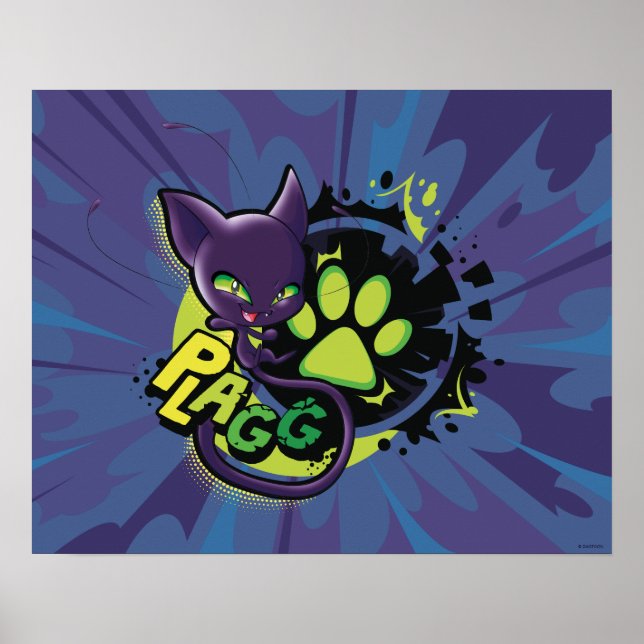 Poster Miraculous Kwami Plagg (Frente)