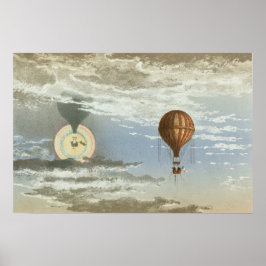 Poster Mirage and luminous aureola.