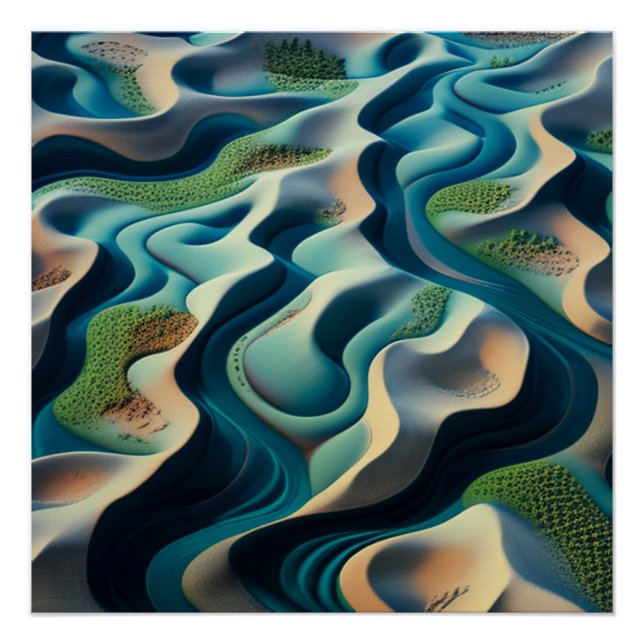 Pôster Mirage Currents (Frente)