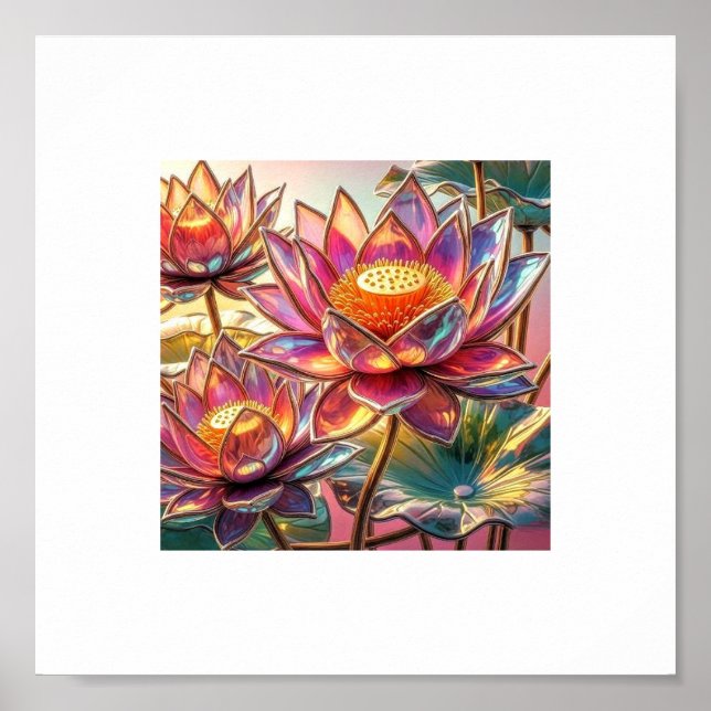 Poster "Miragem do Deserto Místico - Caravana do Camelo S (Frente)