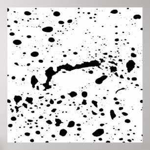 Poster Miragem monocromática