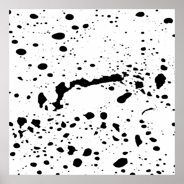 Poster Miragem monocromática (Frente)