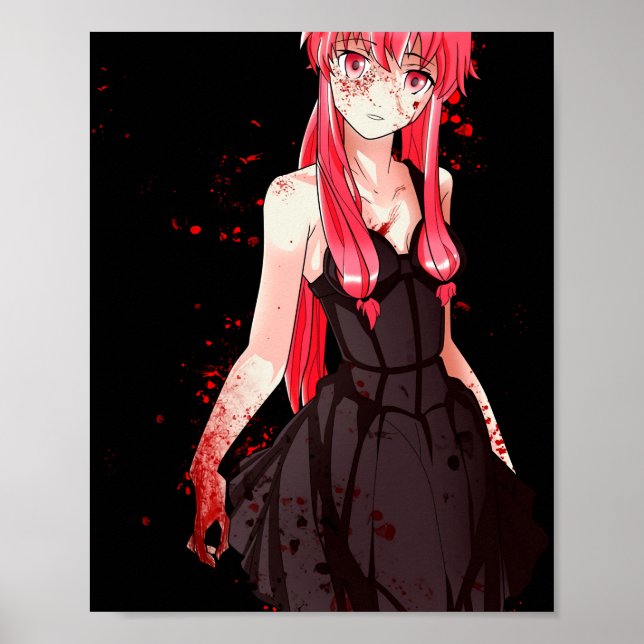 Poster Mirai Nikki 6  (Frente)