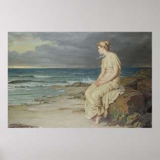 Poster Miranda por John William Waterhouse