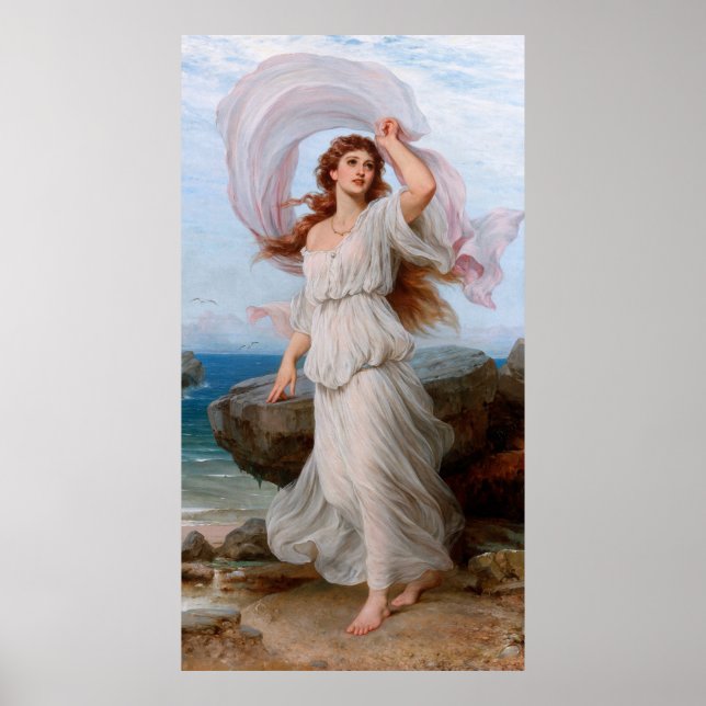 Poster Miranda por Thomas Francis Dicksee (Frente)