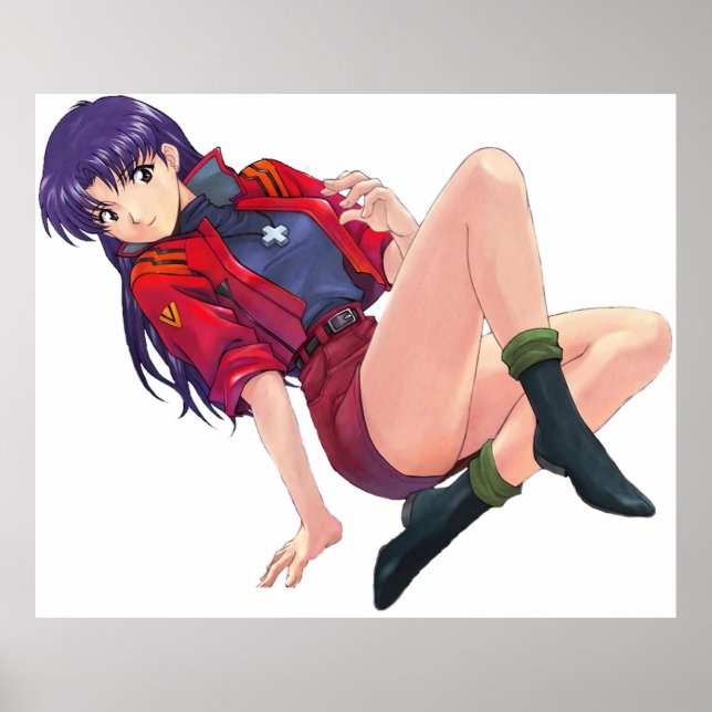 Poster Misato Katsuragi Neon Genesis Evangelion (Frente)