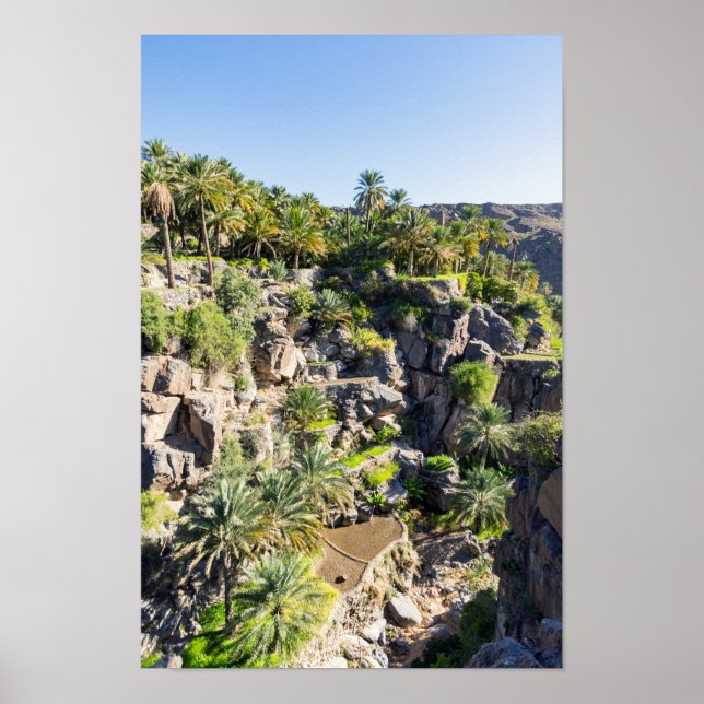 Poster Misfah al abreyeen - Oman (Frente)