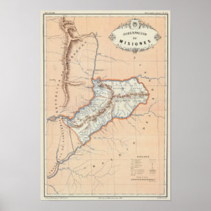 Poster Misiones, Argentina