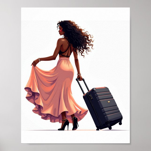 Poster Miss africano (Frente)