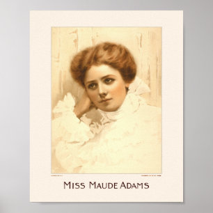 Poster Miss Maude Adams