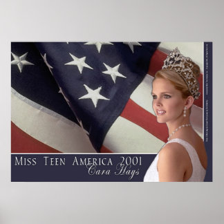 Poster Miss Teen America 2001