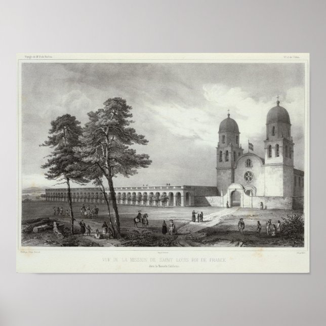 Pôster Missão da Califórnia (Frente)