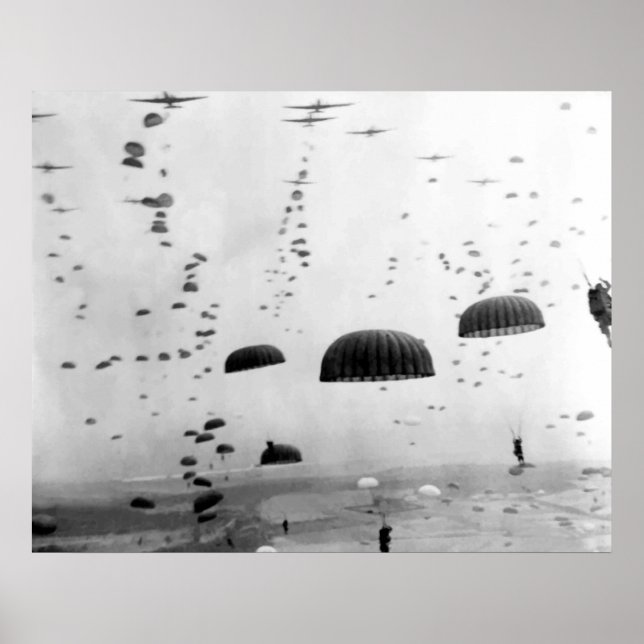 Pôster Missão de bordo durante a pintura WW2 (Frente)