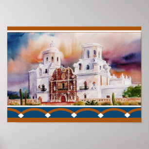 Pôster Missão de San Xavier