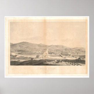 Poster Missão Dolores, São Francisco 1860 (1097A)